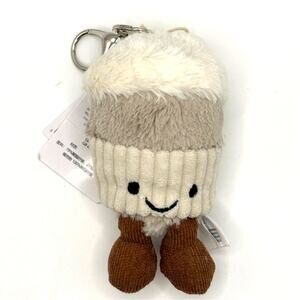 Cuddly Coffee-to-go Inspired Bag Pendant/Keychain Decoration Toy - Plush